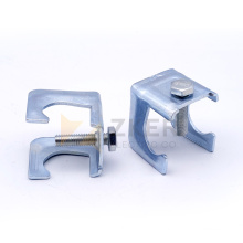 Earth rod clamp A  G clamp  U bolt Ground Rod Connector DC Tape clamp with very competitive price